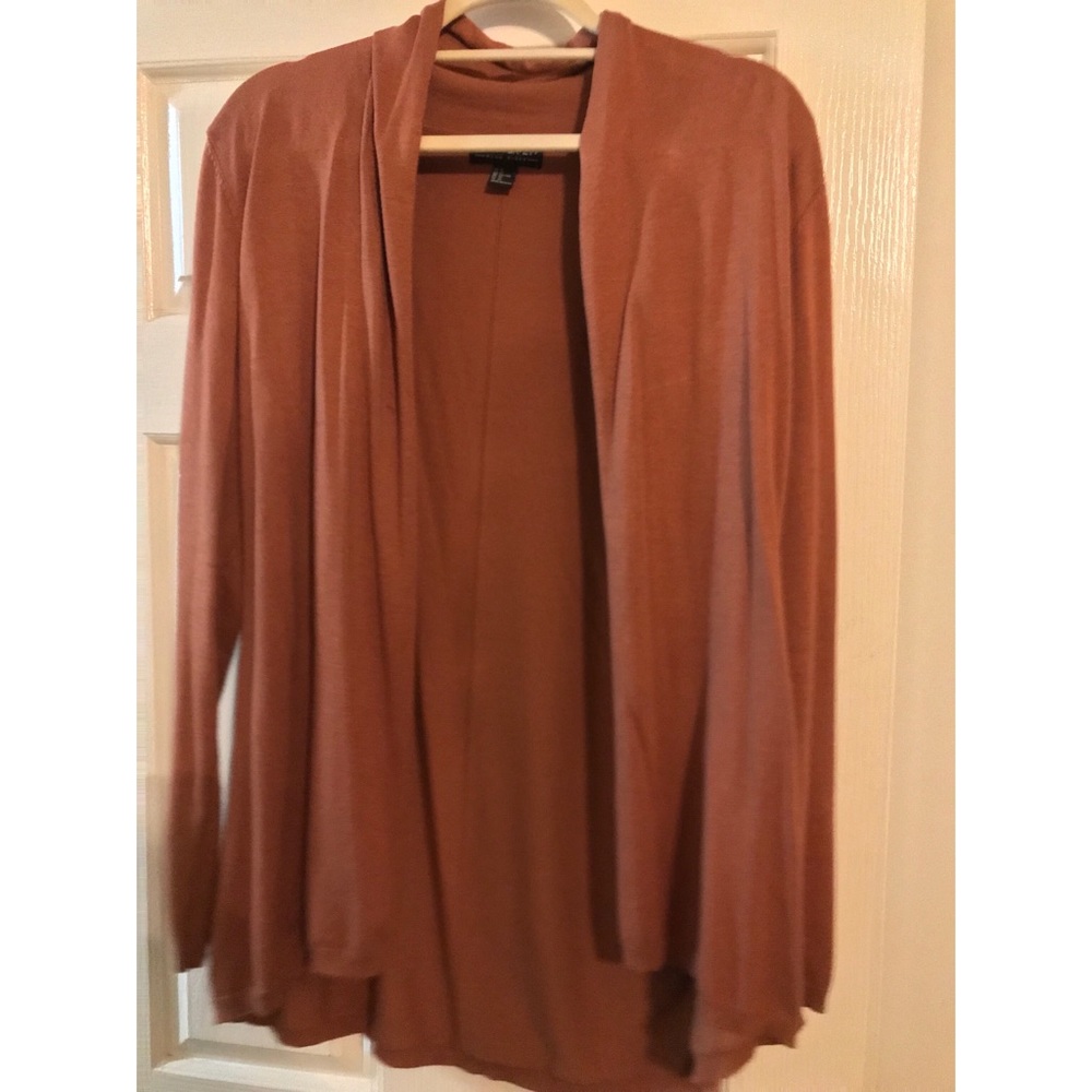 Forever 21 Pumpkin Cardigan